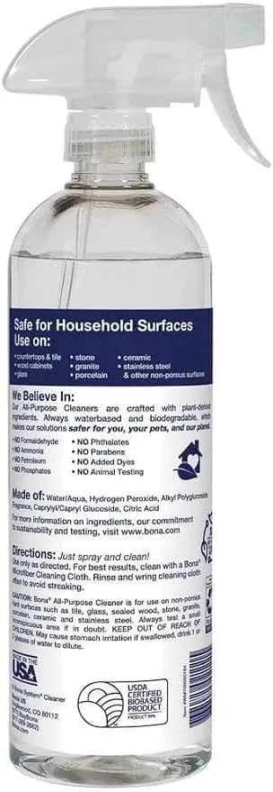 Bona All-Purpose Cleaner - Lavender White Tea Scent - 24 fl oz