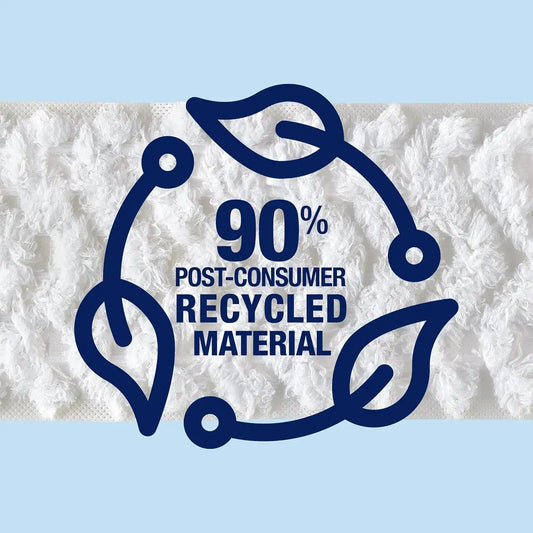 Bona Sweeping Pads for Multi-Surface Floors - Heavy-Duty & Disposable XL Microfiber Pads Sweep Away Dust, Dirt, & Pet Hair (Pack of 72)