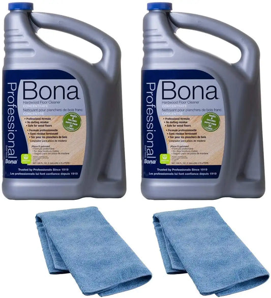 Bona® Hardwood Floor Cleaner Refill, 128 Fl Oz (Pack of 2)