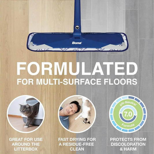 Bona® Pet System Multi-Surface Floor Cleaner Refill, Cat Formulation 128oz