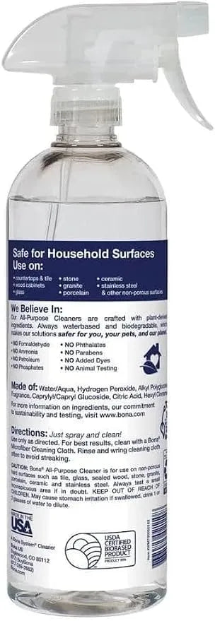 Bona All-Purpose Cleaner - Lime Basil Scent - 24 fl oz