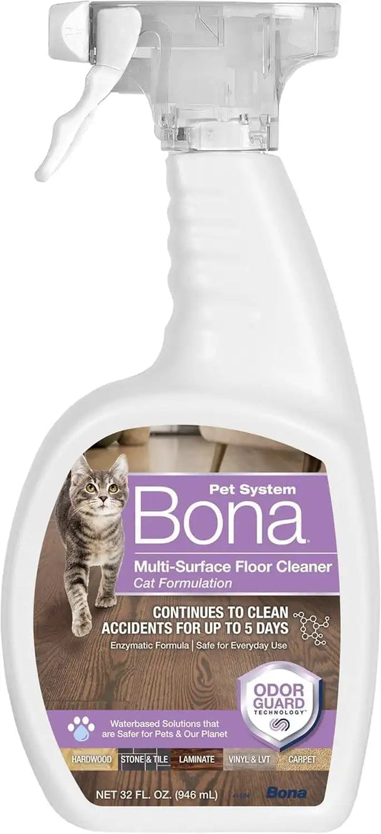 Bona Pet Spray Odor Eliminator - Cat Formulation - 32 fl oz