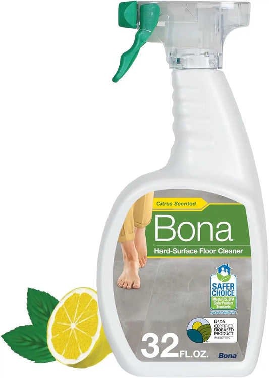 Bona Multi-Surface Floor Cleaner Spray - 32 fl oz - Lemon Mint Scent