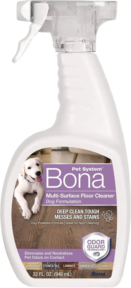 Bona Pet Spray Odor Eliminator - Dog Formulation - 32 fl oz