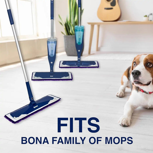 Bona Pet System Microfiber Sweeping Pads for Multi-Surface Floors - 3 Count