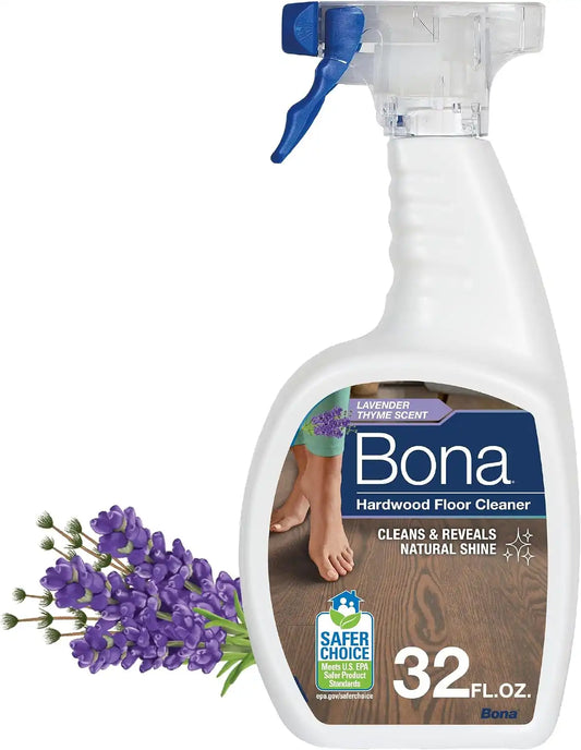 Bona Hardwood Floor Cleaner Spray - 32 fl oz - Lavender Thyme Scent